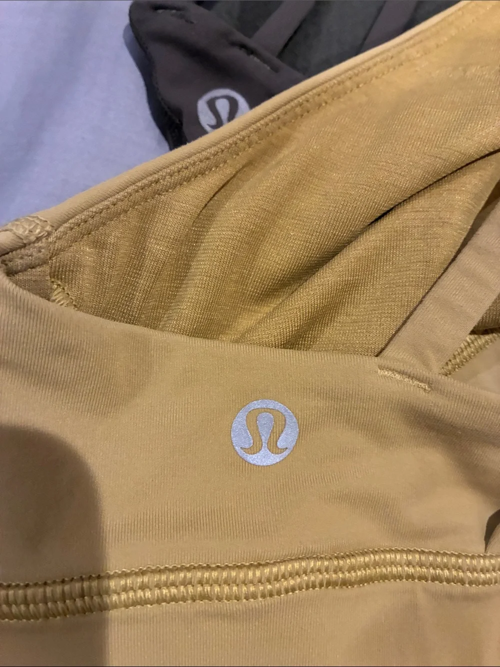 2 lululemon high neck sports bars
